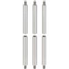 PATIKIL 6pz Distanziali M4, Distanziali Filettati Acciaio inossidabile M4 45+6mm Kit Viti Distanziali 4mm ID 6mm OD Adattatori Filettati Metrici Maschio Femmina per Circuiti PCB Droni RC