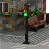 TEDDOO 2 PCS Lanterne di Zucca, Lampeggiante Automatico, Accessori da Costruzione LED, compatibili con Le Marche ordinarie di Mattoni
