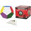 Oostifun FunnyGoo Shengshou 5x5 Dodecaedro 12 Superficie Gigaminx megaminx 5x5x12 puzzle magici cubo Adesivo Stickerless + un cubo Display Stand