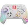 PDP Official Afterglow Wave Wireless Controller Nintendo Switch - White