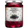 Ved Gourmet Originali Ciliegie al Maraschino - Ciliegia Italiana per Cocktail Old Fashioned - Cocktail Vegano, Ciliegie Bourbon in Sciroppo Naturale per Guarnire Cocktail - Barattolo da 620g