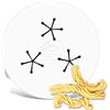 MY Pasta - Frigitelli - Accessori per pastamaker, per pasta fresca fatta a mano - Inserto per pasta compatibile con Philips Pastamaker Advance - Dischi - Facile da pulire