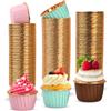 Azonelife 150 Pezzi Pirottini per Cupcake Carta, Pirottini Usa e Getta per Muffin, Pirottini di Cottura da Forno di Carta, Stampi di Carta per Muffin, Avvolgi Muffin Decorativi, Formine per Cupcake in Carta