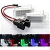 LED-Mafia 2 moduli LED per illuminazione vano piedi - bianco rosso SMD modulo vano piedi Set 3 (blu scuro, blu)