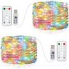 Vacoulery Catena Luminosa 100 LED 10M 8 Modalità, USB Luci a Stringa Timer con Telecomando Filo di Rame Luci Led Stringa Luci Per Feste, Natale, Decorazioni Interne ed Esterne