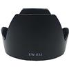Mllepjdh EW-83J - Paraluce protettivo per obiettivo, con filettatura da 77 mm, per EF-S 17-55 mm F/2.8 ISUSM, paraluce di ricambio EW 83J
