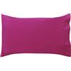 Bassetti - Set 2 Federe coppia di due federe per Cuscini Letto Matrimoniale in Cotone Fodere Cuscino 50x80 cm Ciclamino K1