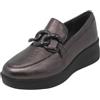 Cinzia soft Scarpa Donna in Pelle Satinato Cacao Mocassino IV319860S 001 Marrone Cacao Metal 001