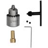 Mllepjdh Chiave in miniatura Artiglio Trapano Mandrino Set Morsetto Motore Piccolo Elettrico Bit Collection Per Tornio Trapano Elettrico Motore Trapano Mandrino, come mostra