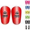 Oxum Sport - Parastinchi da Calcio Mini per Bambini e Adulti - Taglia M 10x6cm Rosso