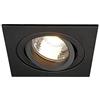 SLV Nero New TRIA 1 Stelo, faretto soffitto, Lampada a Incasso LED, Illuminazione per Interni / GU10 50W