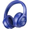 TUINYO Cuffie Bluetooth Wireless, Tuinyo Over Ear Cuffie Stereo Senza Fili con 35 Ore di Riproduzione con bassi profondi, Padiglioni Morbidi di Memoria-Proteici, Microfono incorporato -Bleu foncé