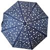 Goodforgoods Goods4good - Ombrello cambia colore a pois, pieghevole, automatico, anti-vento, colore blu, diametro 107 cm., blu, Medio