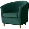 moismk Fodera per Poltrona Club Copripoltrona Chesterfield, Coprisedili per Vasca Elasticizzato Copridivano Morbido per Poltrona Protezione per Mobili (Color : #12)