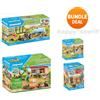 Playmobil Country Life Set 71442 71444 71445 e 71252 Tutti e 4 nuovi in scatola
