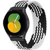 EMIOBAND Solo Loop Intrecciato Compatibile per Samsung Galaxy Watch 5/Galaxy Watch 4 40mm 44mm/Galaxy Watch 4 Classic,20mm Nylon Elastico Sportivo Cinturino per Galaxy Watch 3 41mm/Galaxy Watch 5 pro 45mm