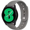 MYAPULUA Cinturino compatibile per Samsung Galaxy Watch 5/Galaxy Watch 4 40mm 44mm/Galaxy Watch 5 pro,20mm cinturino di sportivo regolabile in silicone per Galaxy Watch 4 Classic 42mm 46mm/Galaxy Watch 3