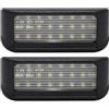 AUTO-STYLE Luce targa a LED su misura compatibile con vari modelli Citroën/Peugeot