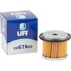 UFI Filters, Filtro Gasolio 26.676.00, Filtro Carburante per Ricambio, Adatto ad Auto, Applicabile su Diversi Modelli come Citoroen, Fiat, Hyundai, Lancia, Peugeot