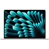 Apple Notebook Apple MacBook Air 15": Chip M3 con CPU 8-core e GPU 10-core, 256GB SSD - Argento [MC9E4T/A]