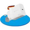 sonero caricatore USB-C, 1x porta USB-C da 20 watt, caricatore rapido, alimentatore USB, caricatore per telefoni cellulari con rilevamento automatico della corrente di carica, bianco
