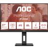 AOC E3 U27E3UF Monitor PC 68,6 cm (27") 3840 x 2160 Pixel 4K Ultra HD LED Nero [U27E3UF]