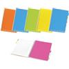 Pigna 02291571R Blocco Spiralato, 4 colori fluo assortiti nel pacco, 4 Pezzi