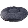 JACK AND VANILLA, Cuscino per Cane, Modello Puff Scale, Colore Grigio Argento, Misura Ø 70 cm