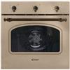 CANDY FCC603NAV Forno Elettrico da Incasso 60 cm Multifunzione Ventilato - Finitura Avena - 3 Manopole - Funzione Pizza - 33703070 - Classe A+