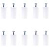bricoleva.it KIT 10 Tappi d'arresto per Tapparella - Paracolpi per Tapparella Made in Italy - Fermi per Tapparelle e Tende a Rullo - Blocca Tapparelle Antifurto - Compreso di Vite (Bianco - 30mm)