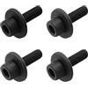 VGOL 4 Pezzi M6 Bullone Esagonale Con Filettatura Sinistra Bullone Per Lama Per Sega Circolare Parte Di Ricambio 266133-3 10541200 Compatible Con Makita BSS610 BSS611 DSS610 DSS61