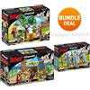 Playmobil 3 set serie Asterix 70933 e 70934 e 71015 tutti nuovi e imballati