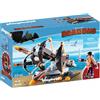 Playmobil 9249 Come addestrare il tuo drago Eret con 4 colpi Fire Ballista nu...