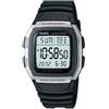 Casio Orologio Digitale Uomo con Cinturino in Gomma W-96H-1AVES