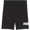 PUMA ESS No. 1 Logo Short Leggings G, pantaloni tuta donna Bambina, PUMA Black, 152
