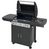 Campingaz barbecue a gas 3 fuochi con coperchio