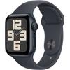 Apple Watch SE GPS 40mm Cassa Alluminio Mezzanotte con Mezzanotte Sport Band - M