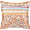 Bassetti MARECHIARO 9328337 - Federa per cuscino per biancheria da letto, 100% raso di cotone, colore arancione O1, dimensioni: 40 x 40 cm
