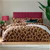 furn. Set copripiumino con stampa True Leopard, singolo, multicolore