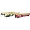 RIVAROSSI HR4260 Set 3 carrozze tipo B OSShD DR (DDR),