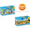 PLAYMOBIL Set regalo Playmobil 71448 e 71451 Seals Costumes 50 Years Promo Tutto...