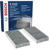 Bosch Automotive Bosch Filtro Abitacolo ai Carboni Attivi R5549-2 Filtri di Ricambio | Contro cattivi odori, polline e polvere per un'aria più pulita all'interno del veicolo