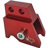 one by Camamoto cod 77520606 rialzo ammortizzatore scooter orizzontale/verticale 2 regolazioni di colore rosso anodizzato