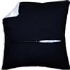 Thea GOUVERNEUR SINCE 1959 Thea Gouverneur 23.5901 - Kit per cuscino con cerniera, per qualsiasi cuscino da 40 x 40 cm, creazioni a punto croce, ricamo per adulti, colore: nero