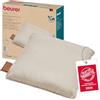 Beurer MG 139 - Cuscino massaggiante a batteria con funzione di calore,senza fili Shiatsu,calore commutabile,realizzato in materiale riciclato,lavabile in lavatrice,spegnimento automatico, 40 x 40 cm