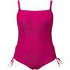 Ulla Popken Costume da Bagno Olivia Intero, Lilla, 54 Donna