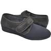 Antica Pantofoleria Scarpe Sanitarie Donna Invernali/Estive, Ciabatte Ortopediche Chiuse con Strappo (Nero Invernale, Sistema Taglie Calzature EU, Adulto, Donna, Numero, Media, 37)