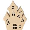 décopatch Decopatch SA232C - Una casa infestata da Decorare, Supporto cartapesta, Halloween, 16,5 x 8 x 9,5 cm