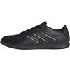 adidas Copa Pure III Club Indoor Football Boots, Scarpe da Calcio Unisex-Adulto, Core Black/DGH Solid Grey/Lucid Lemon, 41 1/3 EU