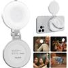 TELESIN C03 Magnetica Luce per Selfie, Luce Selfie per iPhone/Android